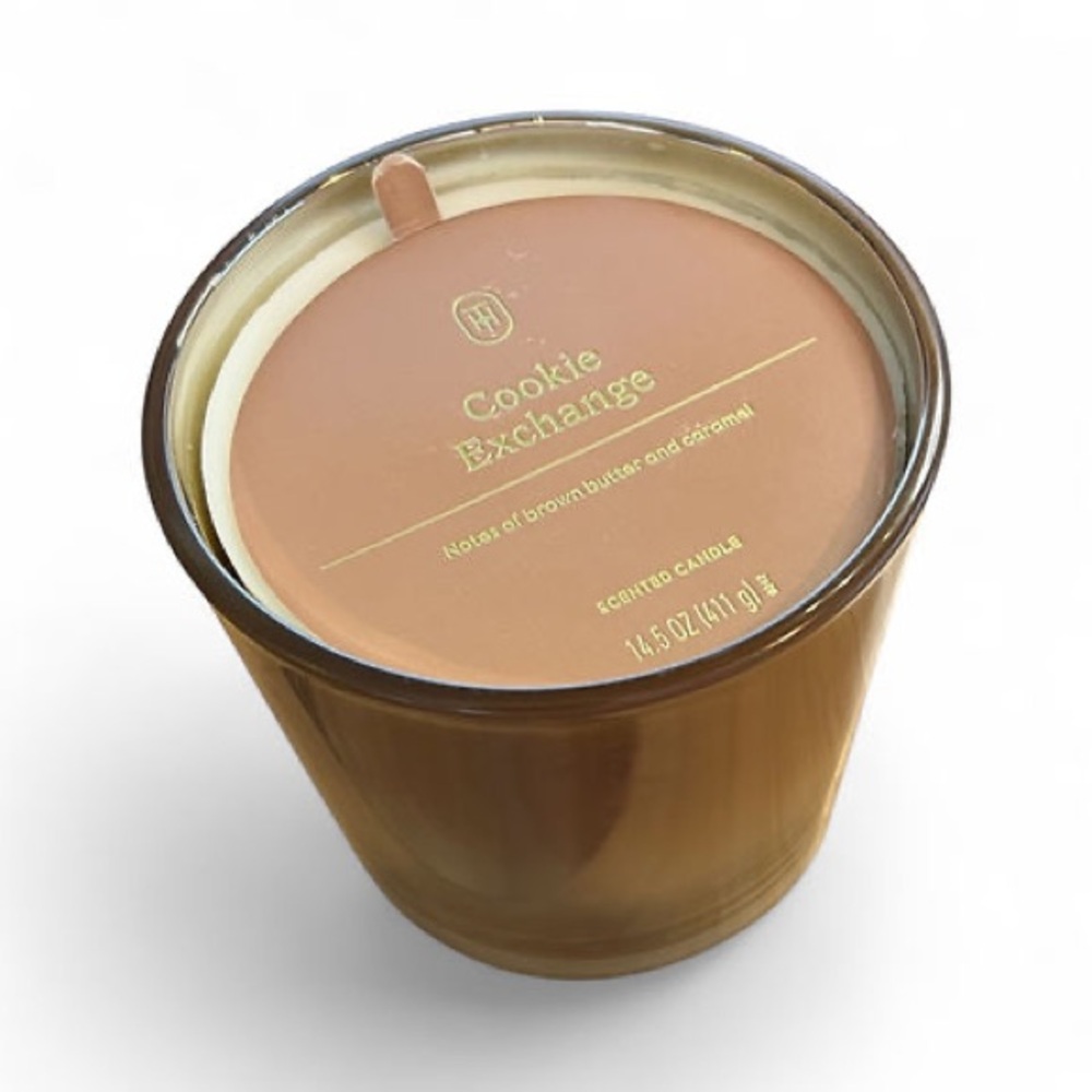 Threshold 2-wick ombré glass jar holiday cookie exchange scent